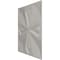 Ekena Millwork 19 5/8in. W x 19 5/8in. H Nikki EnduraWall Decorative 3D Wall Panel Covers 2.67 Sq. Ft. WP20X20NKDST - alternate 3